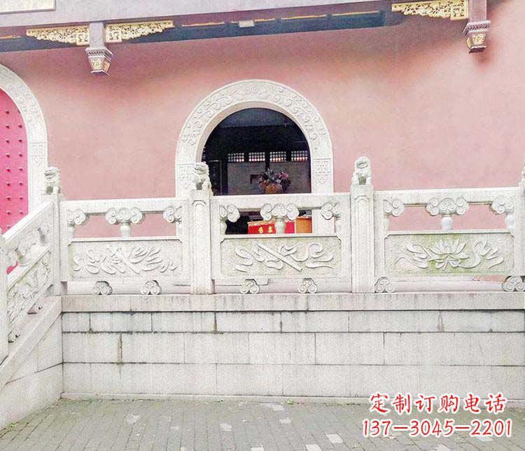无锡景区大理石栏板石雕 (3)