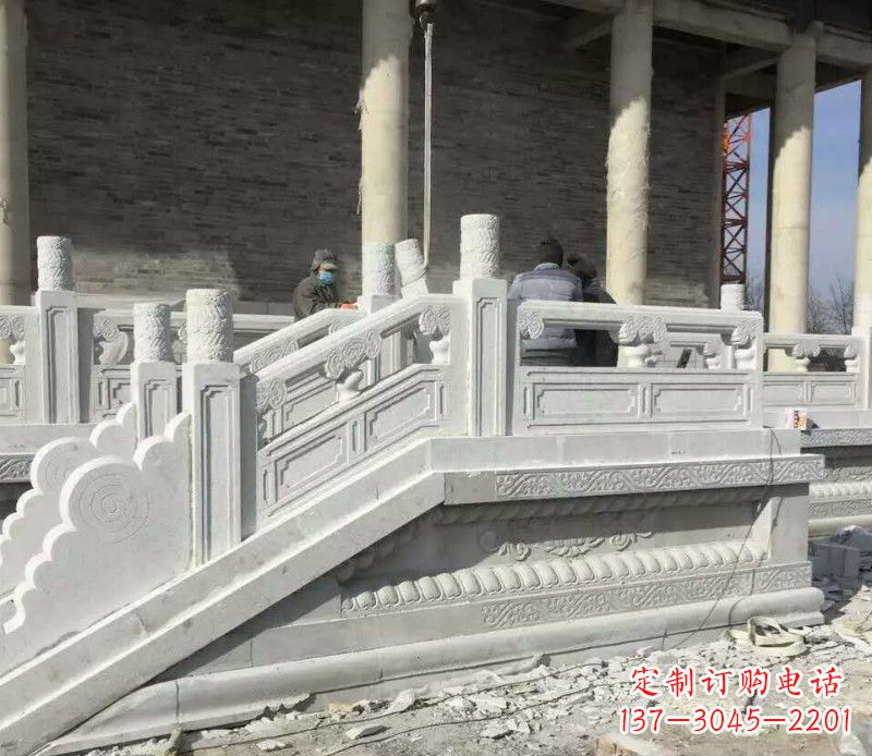无锡超凡精美的大理石栏板雕塑