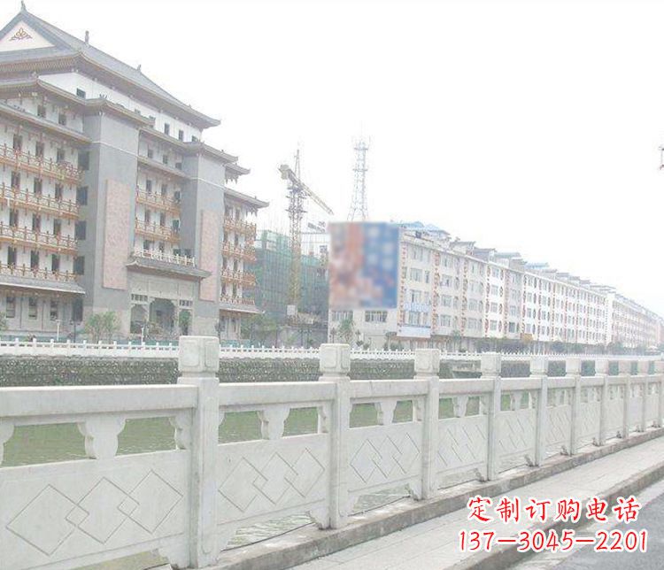 无锡流光溢彩的大理石栏板石雕