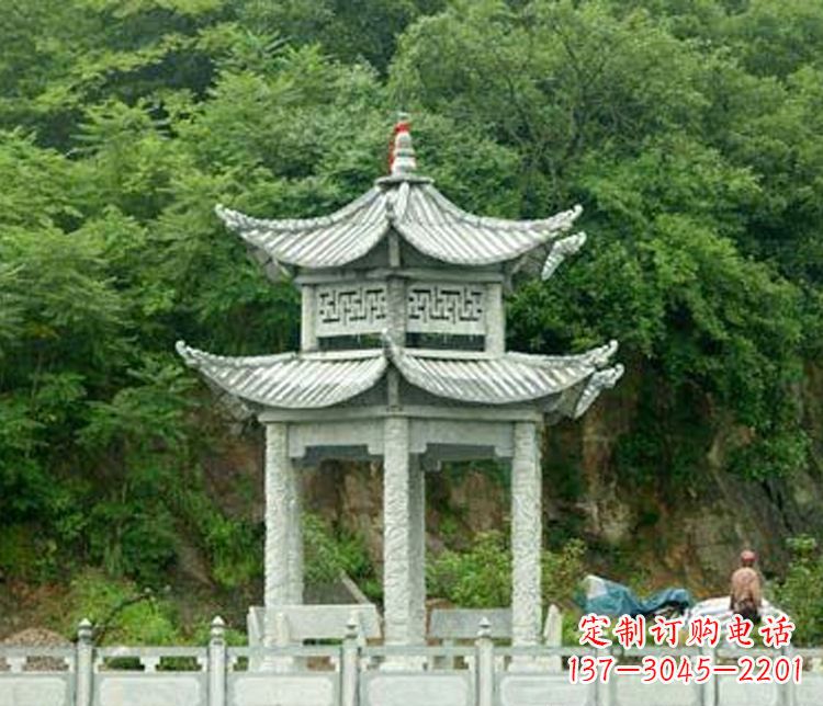 无锡中领雕塑|凉亭石雕:让您的景区更加精彩