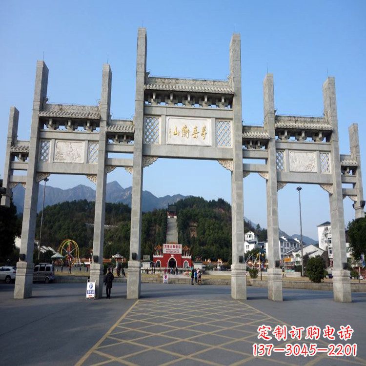 无锡牌坊石雕塑——精美、耐久、特色