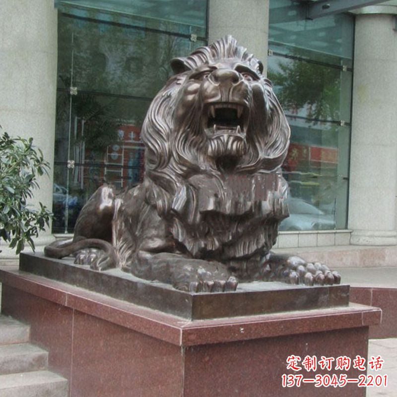 无锡传统工艺,百年老店,狮子铜雕塑