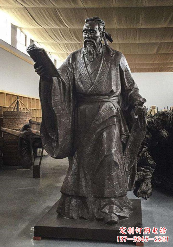 无锡中国古代圣贤孔子雕塑