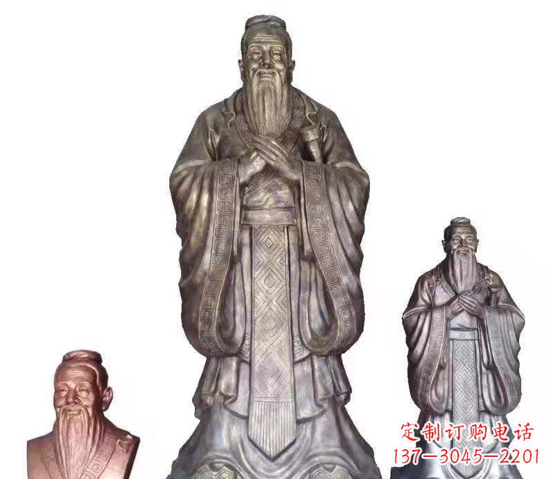 无锡中领雕塑推出的精美古典孔子雕塑,是一款集…