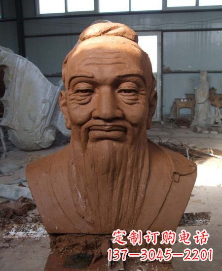 无锡孔子雕像泥塑,品质保证