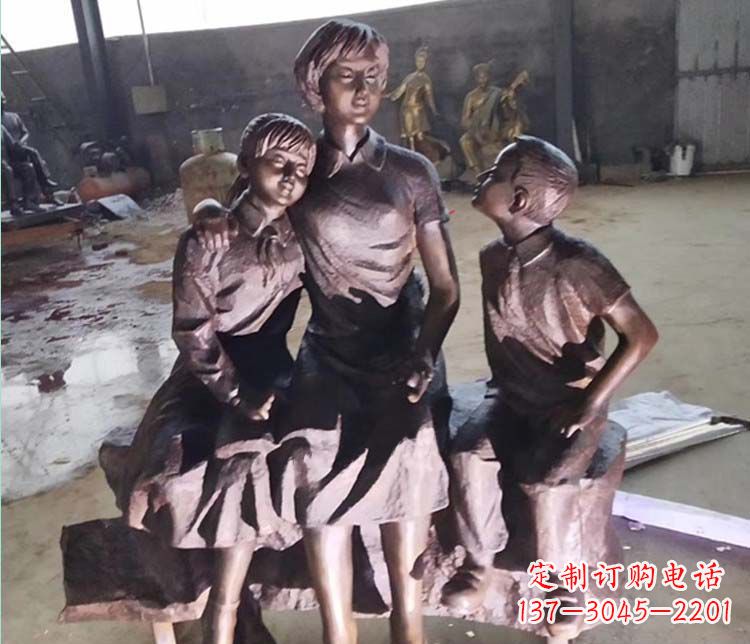 无锡中领雕塑--专业的学生铜雕定制服务