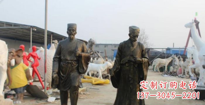 无锡复兴古艺，海归精品—李时珍铜雕