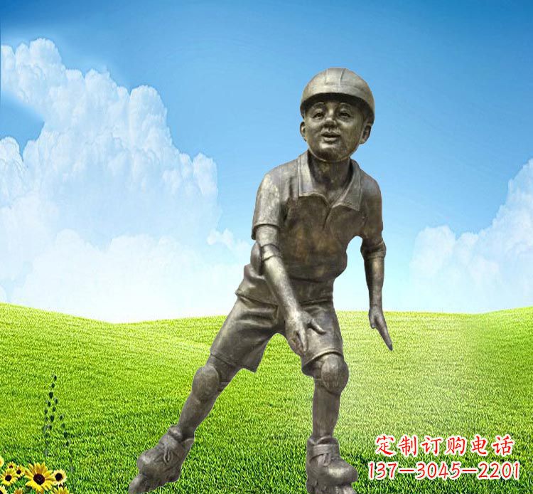 无锡领雕塑:儿童公园里的铜雕精灵