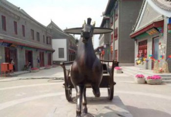 无锡艺术装点的汉代马车——马车铜雕
