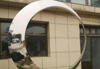无锡完美的不锈钢圆环雕塑