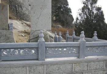 无锡中领雕塑：门神镇守！大理石栏板石雕
