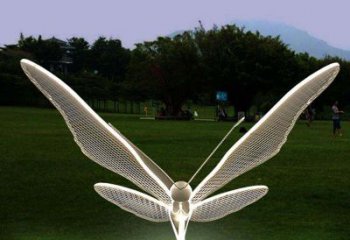 无锡花园不锈钢装饰蝴蝶雕塑
