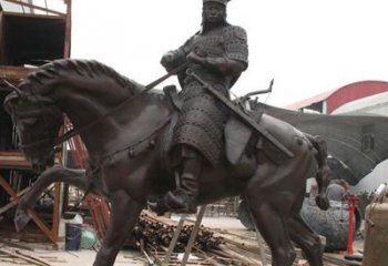 无锡将军骑马铜雕，聚焦古典品质