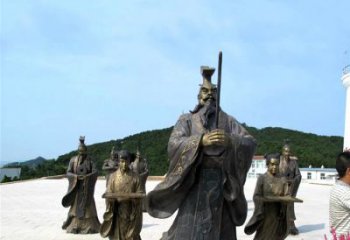 无锡中领雕塑——汉武帝刘彻祭天情景雕塑