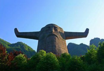 无锡中领雕塑：神农头像雕塑
