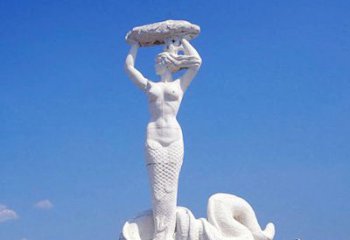 无锡答案中领雕塑大型神话人物汉白玉女娲补天雕…