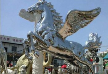 无锡中领雕塑定制的飞马雕塑