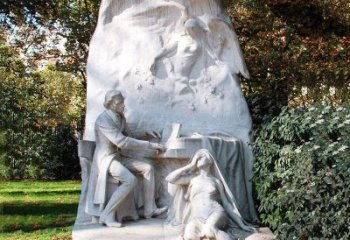 无锡肖邦石刻雕塑，永恒的音乐经典