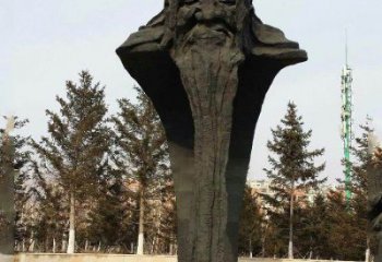 无锡老子山体雕塑是由中领雕塑定制的一款精美雕…