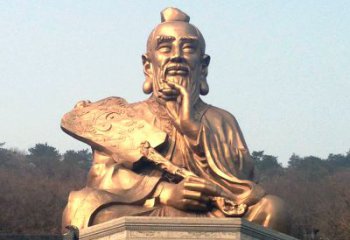 无锡真谛雕塑·老子铜雕像，传承中国文化