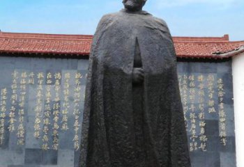 无锡精美手工雕刻林则徐铜雕像