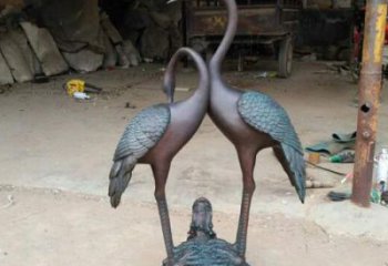 无锡龙龟仙鹤铜雕——传承传统，增添福气