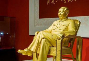 无锡雕刻毛主席偉人銅像，傳遞壹代領袖偉大革命精神