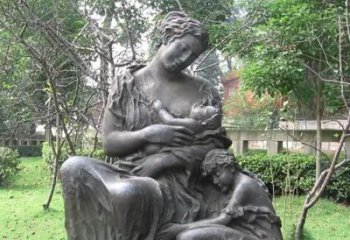 无锡铸造母爱——母亲铜雕塑