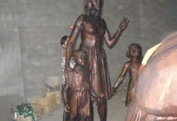 无锡中领雕塑非常荣幸推出一款特别的母亲雕塑，…