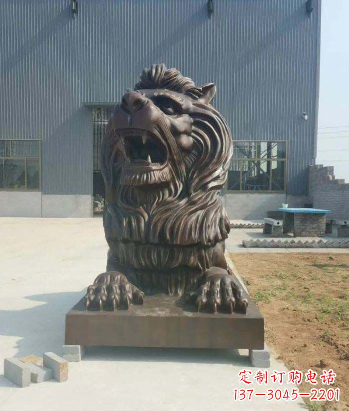 无锡精美的欧式狮子铜雕
