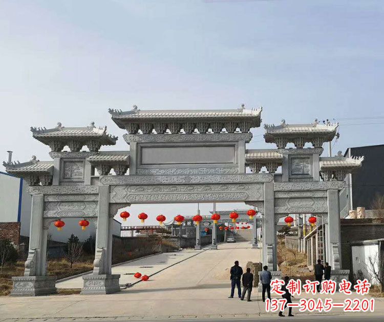 无锡牌楼牌楼石雕