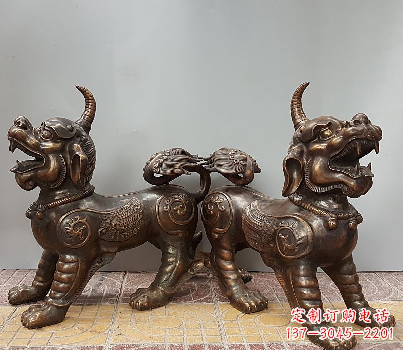 无锡传统工艺:貔貅雕塑