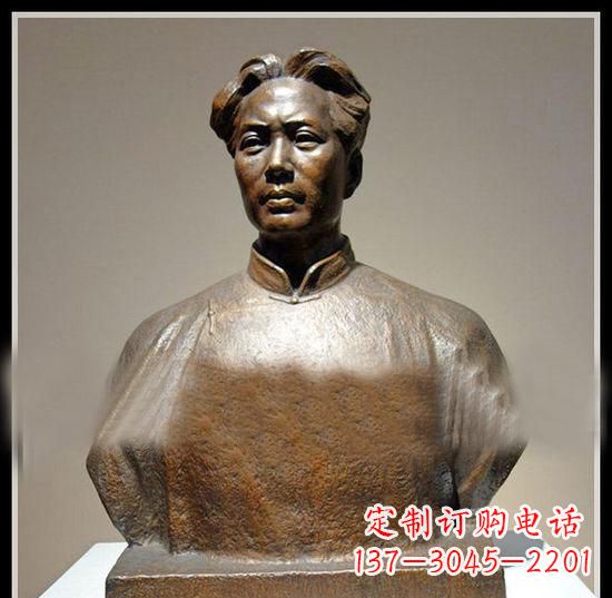 无锡青年毛主席胸像铜雕:一份永恒的礼物