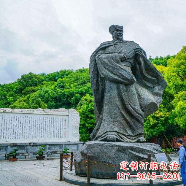 无锡汇聚历史荣光——中领雕塑诸葛亮雕塑