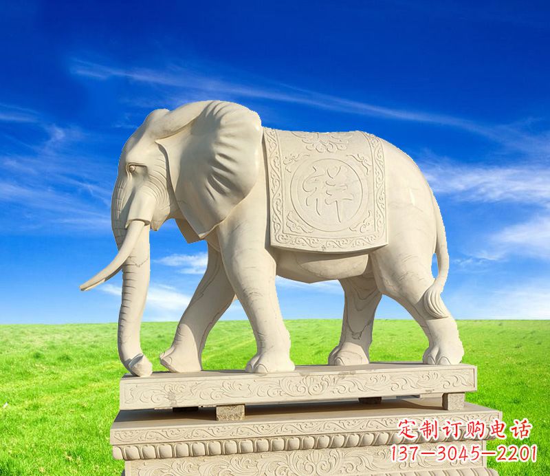 无锡来自中领雕塑的精美大象雕塑