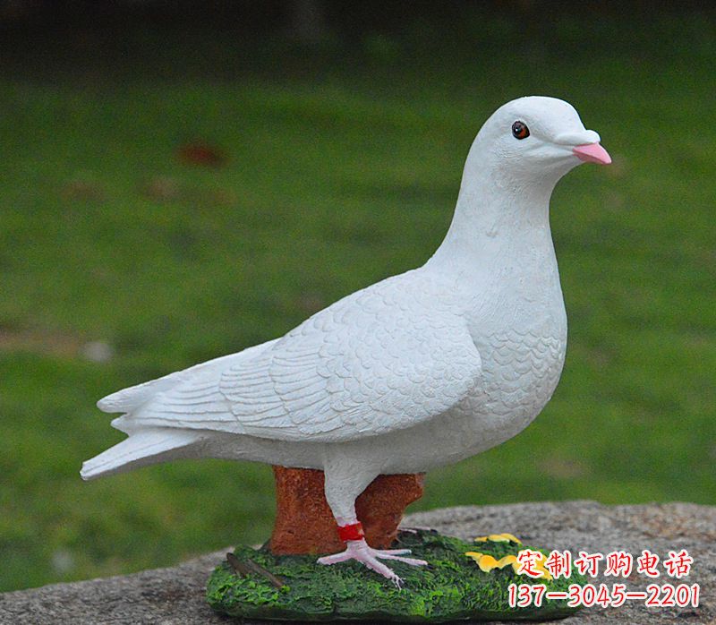 无锡美丽的和平鸽雕塑,传递暖暖的正能量