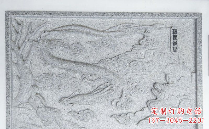 无锡大理石龙雕塑,神有其形