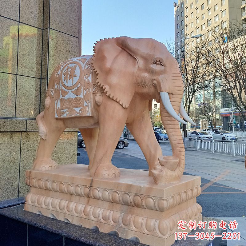 无锡真实神圣的大象雕塑