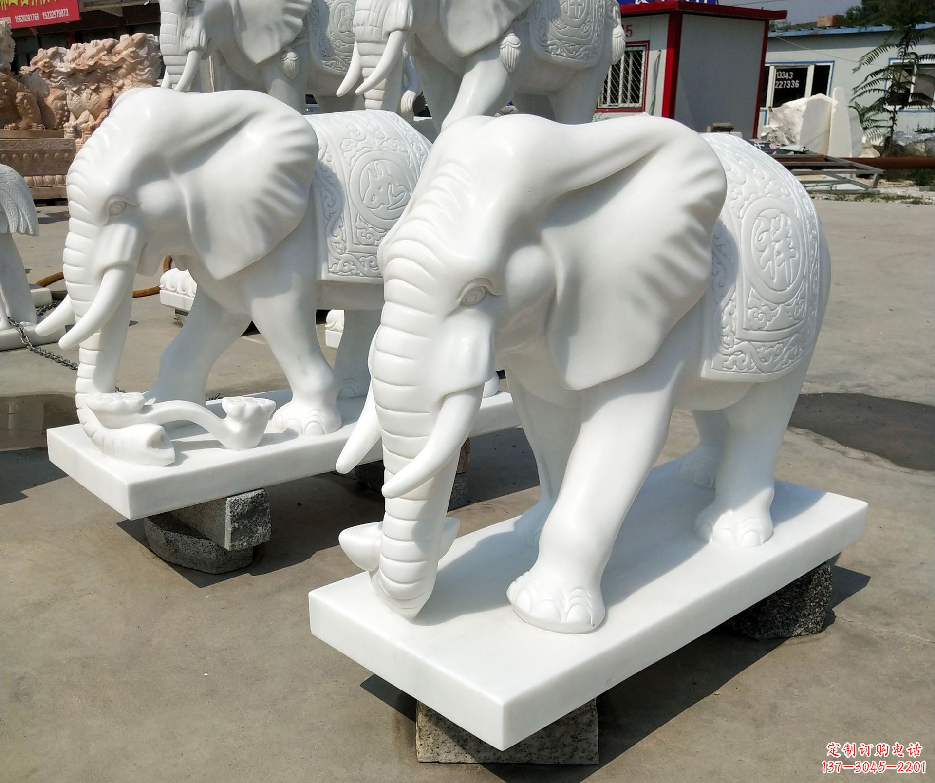 无锡品质精美的大象石雕