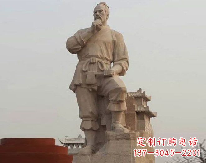 无锡重拾古代风采，中领雕塑打造高贵的鲁班雕塑