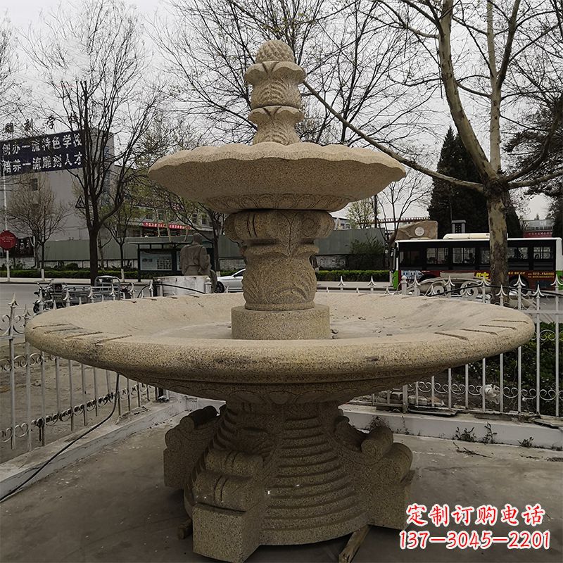 无锡风水精灵,莲花开道——铸铁风水球雕塑