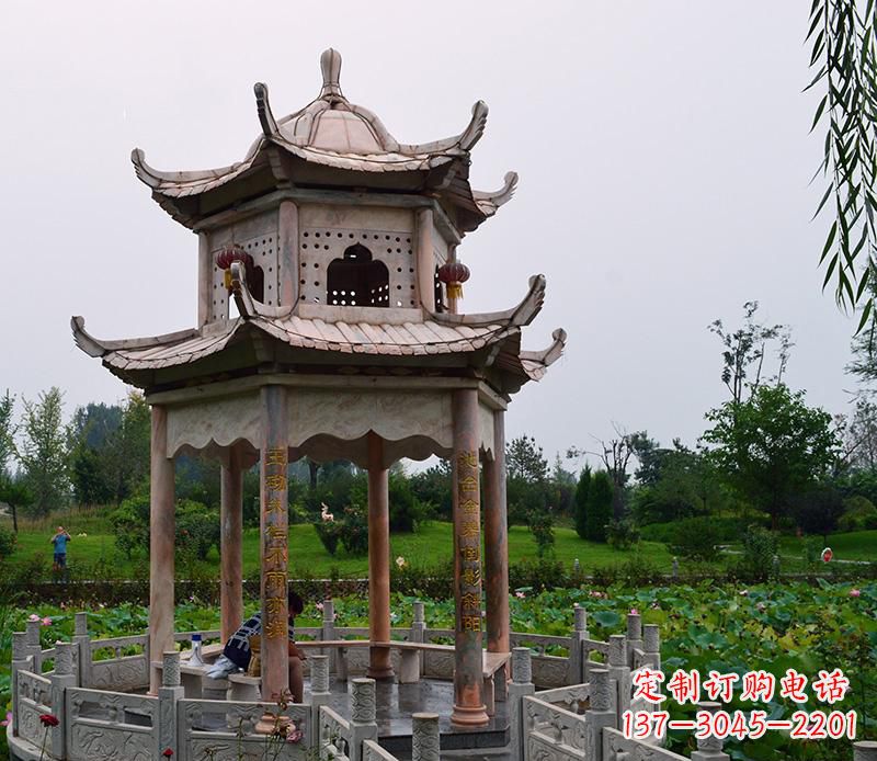 无锡装点你的空间,让石雕凉亭景观雕塑点缀你的美