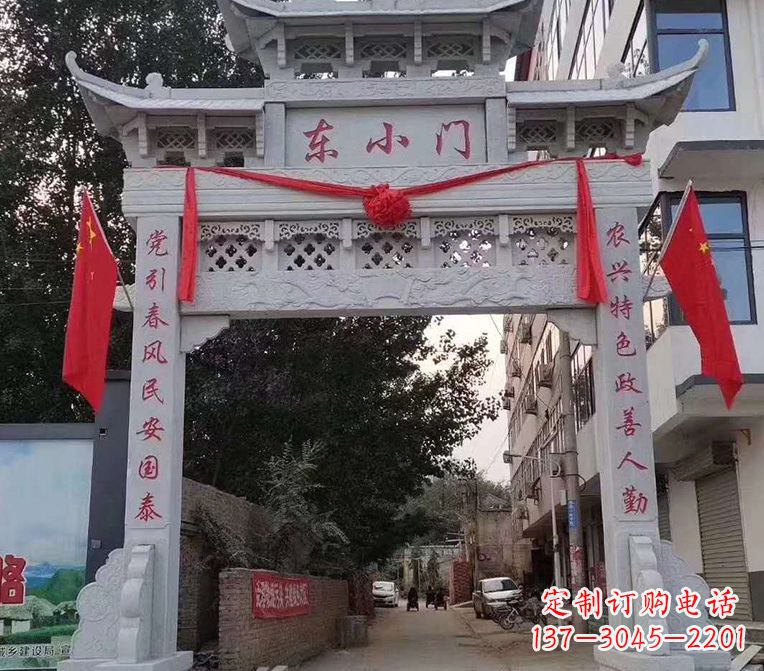 无锡精美锻铸牌楼雕塑，展现独特艺术魅力