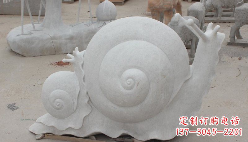 无锡石雕蜗牛
