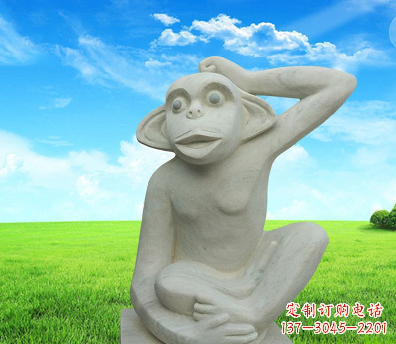 无锡石雕小猴子