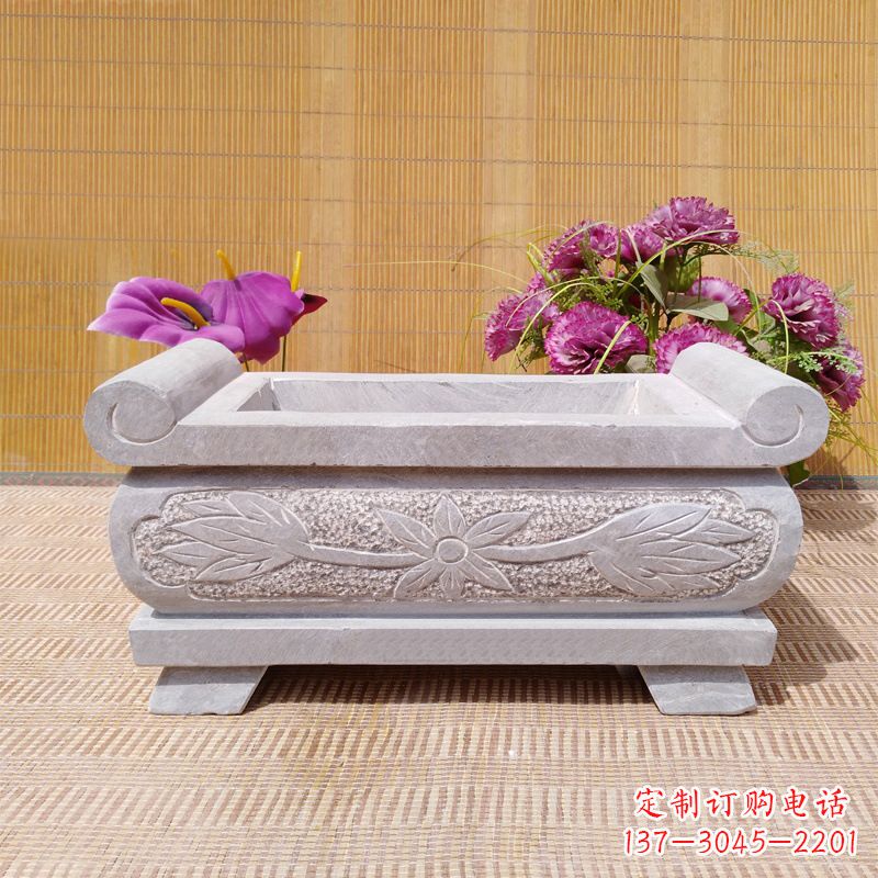 无锡石雕小香炉