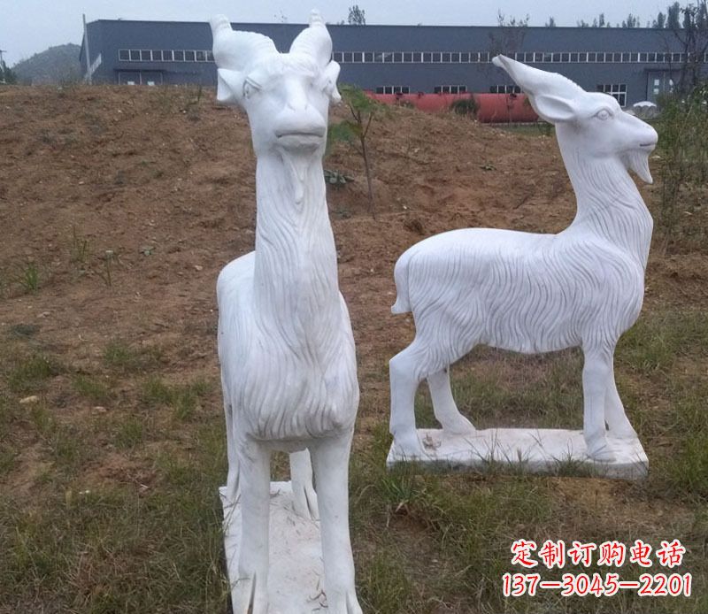 无锡石雕羊动物雕塑