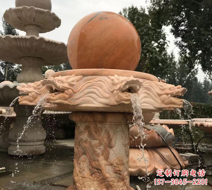 无锡石雕自然流水喷泉