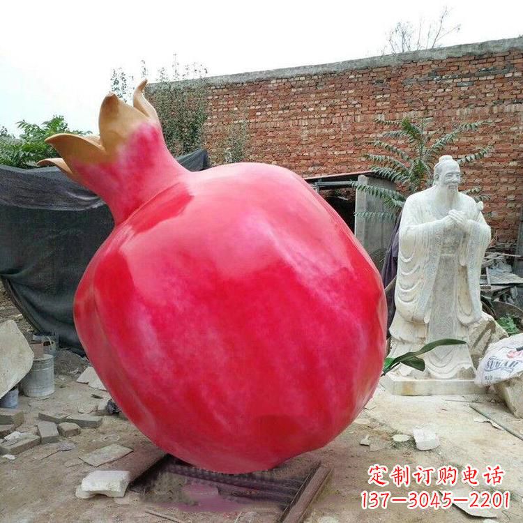 无锡石榴玻璃钢雕塑