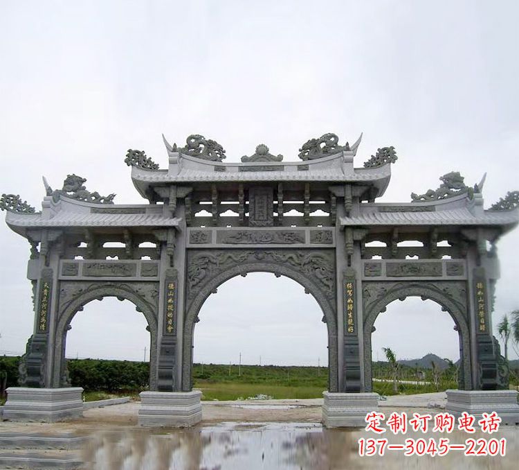 无锡石牌坊 楼